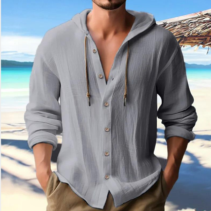 Herenshirt met Capuchon Modern Casual Stijl - Mode Vibes