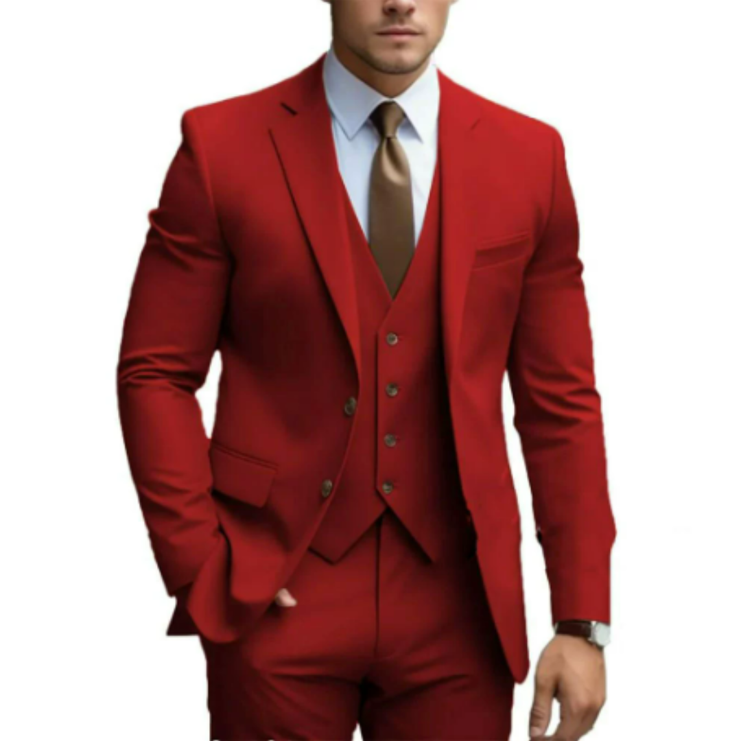 Dario Heren Pak Slim Fit 3-Delig Wolmix
