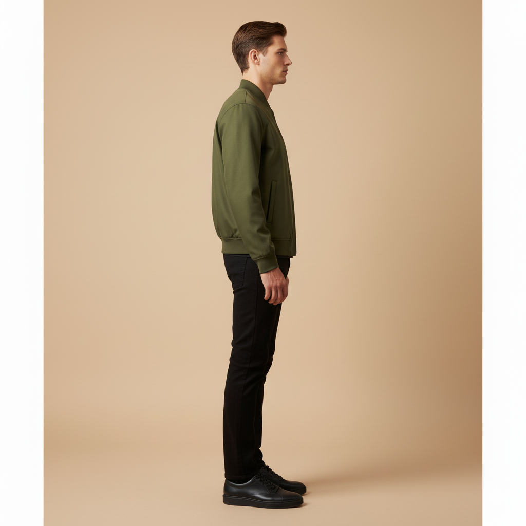 Dario | Giubbotto Bomber Uomo – Classico, Versatile & Confortevole 4