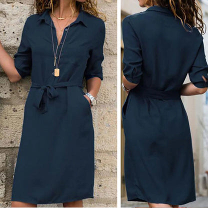 Jurk Trendy Korte Zomerjurk Vrouw