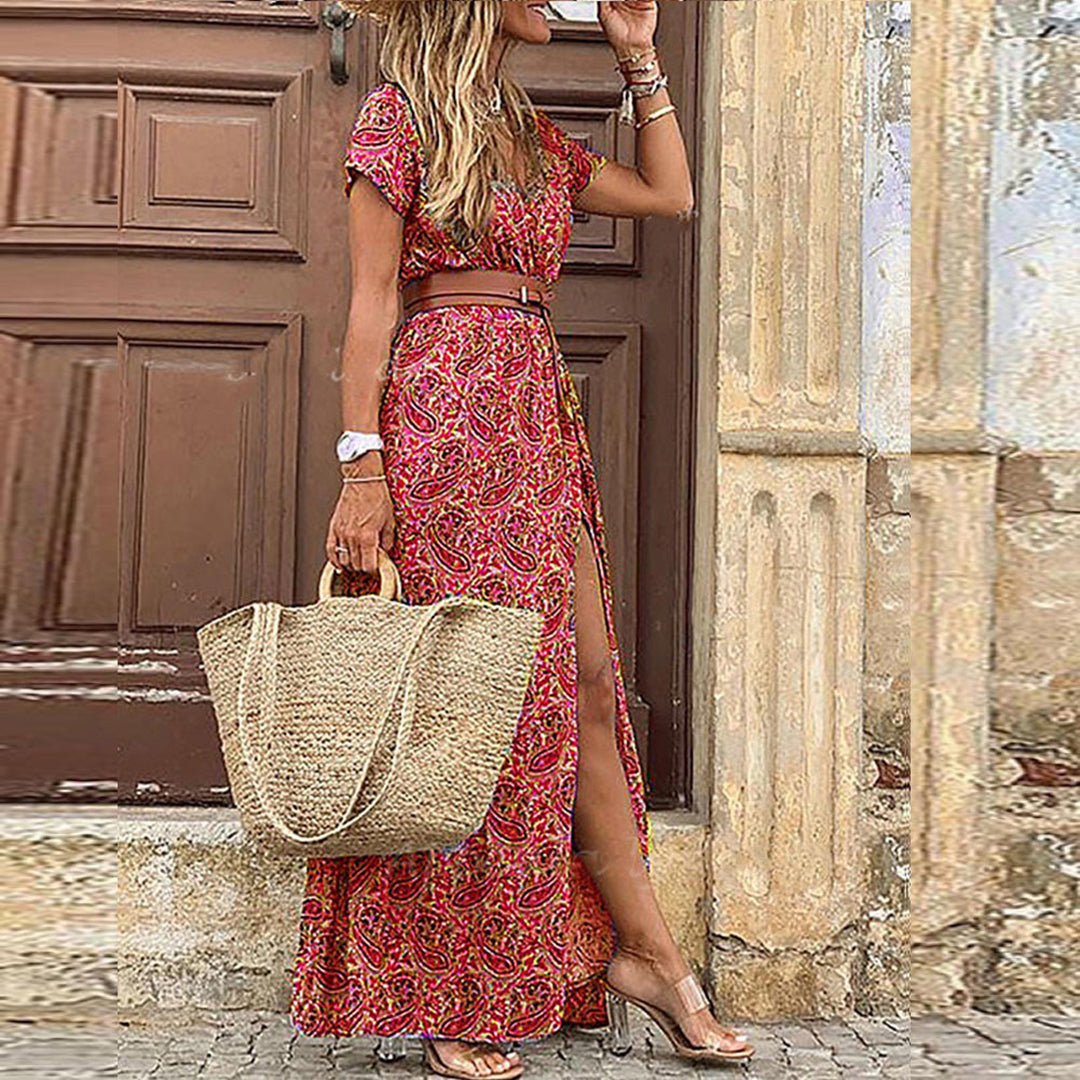 Velanora Stijlvolle en elegante boho jurk