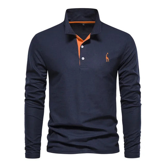 David | Casual en stijlvol katoenen poloshirt 0