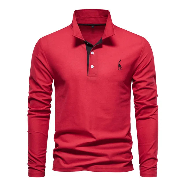David | Casual en stijlvol katoenen poloshirt 9