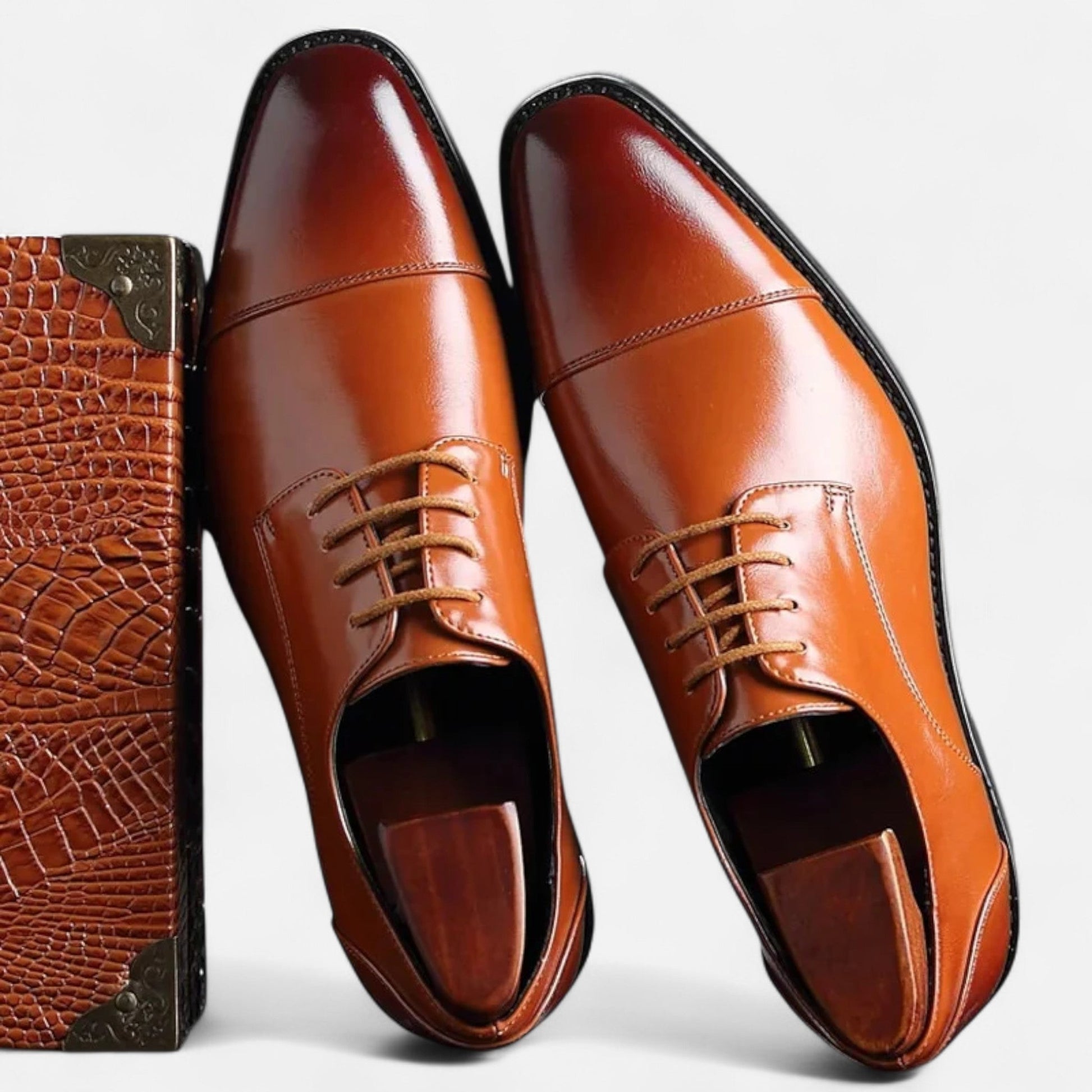 Davide | Scarpe Oxford in vera pelle e comode 0