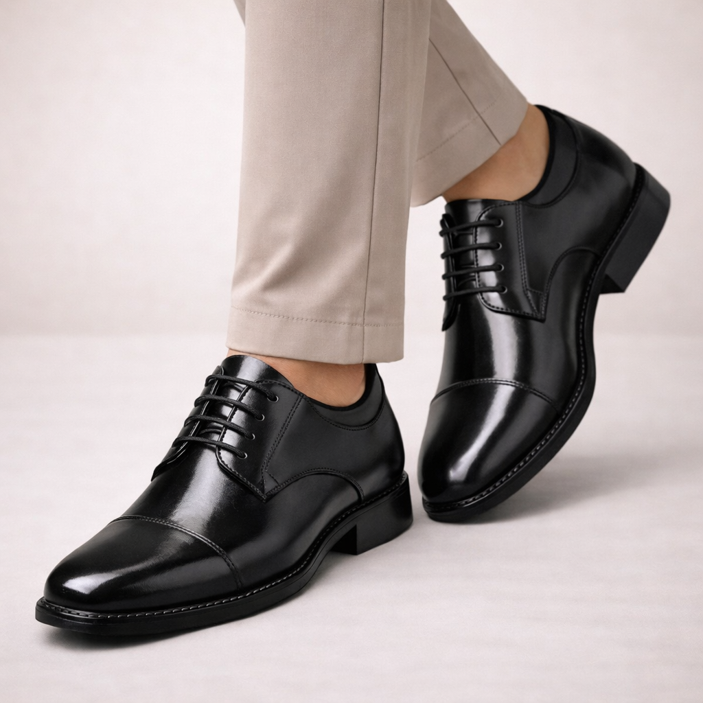 Davide | Scarpe Oxford in vera pelle e comode 7
