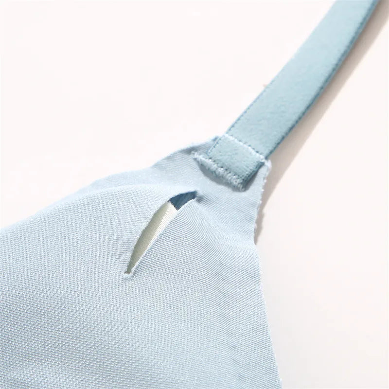 Bralette met Diepe V-hals Voor Gevoelige Huid