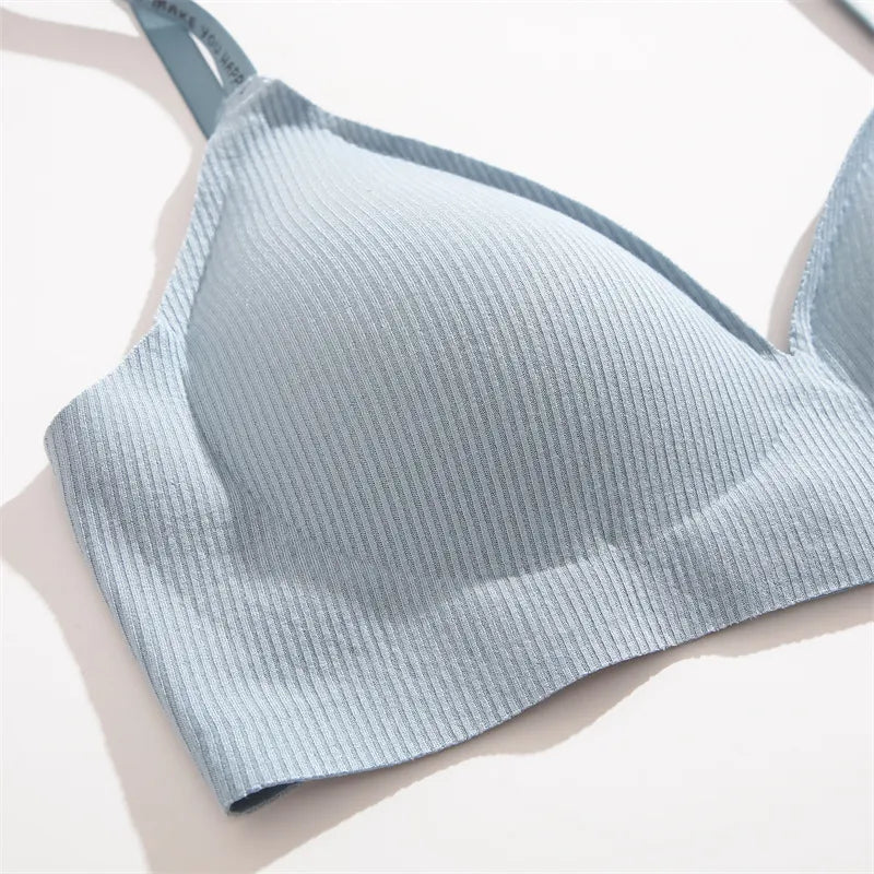 Bralette met Diepe V-hals Voor Gevoelige Huid