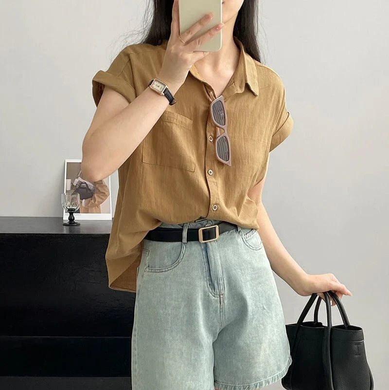 Elegante Vintage Blouse van Deeptown