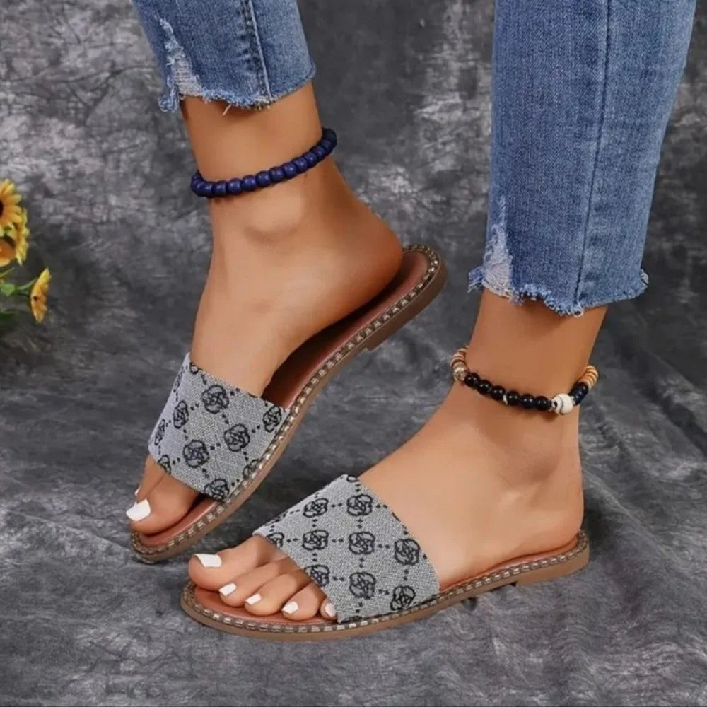Nieuwe Horizon's Zomerse Denim Slippers