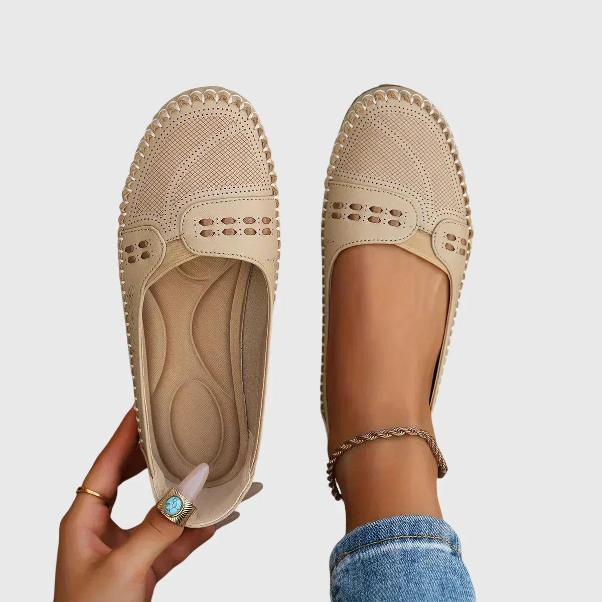Dames Instappers Comfortabele Pasvorm - Mode Vibes

