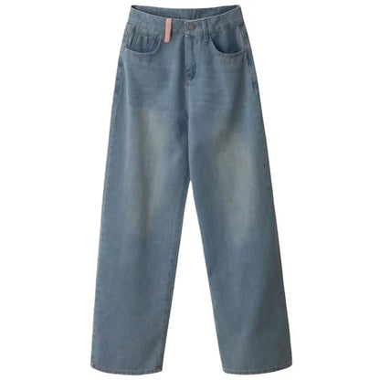 Chic Trends Straight-Leg Jeans met Wijde Pijpen