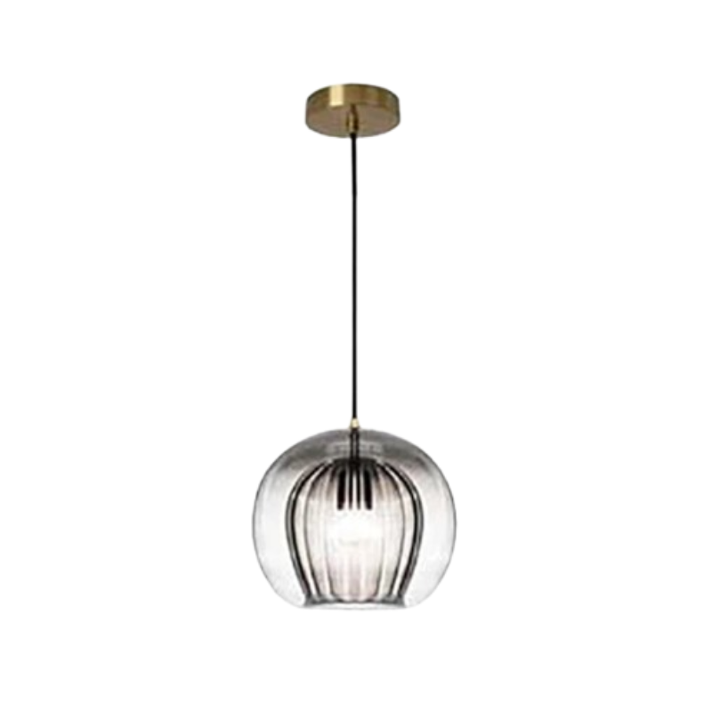 Aluminium Hanglamp Modern Glas Design LumaLite