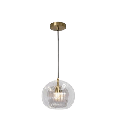 Aluminium Hanglamp Modern Glas Design LumaLite - Mode Vibes