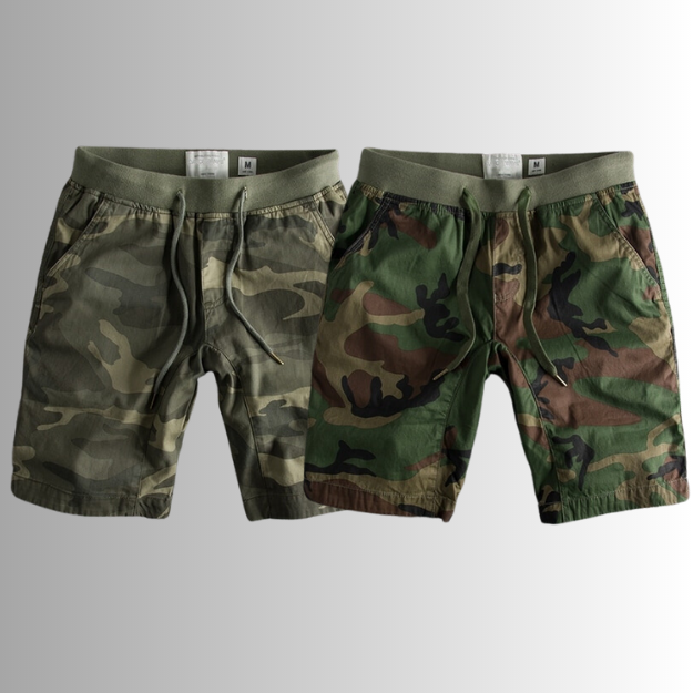 Korte Camouflage Broek voor Mannen Outdoor