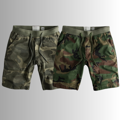 Korte Camouflage Broek voor Mannen Outdoor