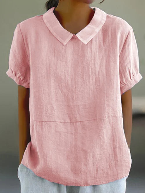 Diana | Elegante top con colletto vintage