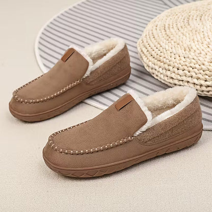 Dikke slippers met zachte zool