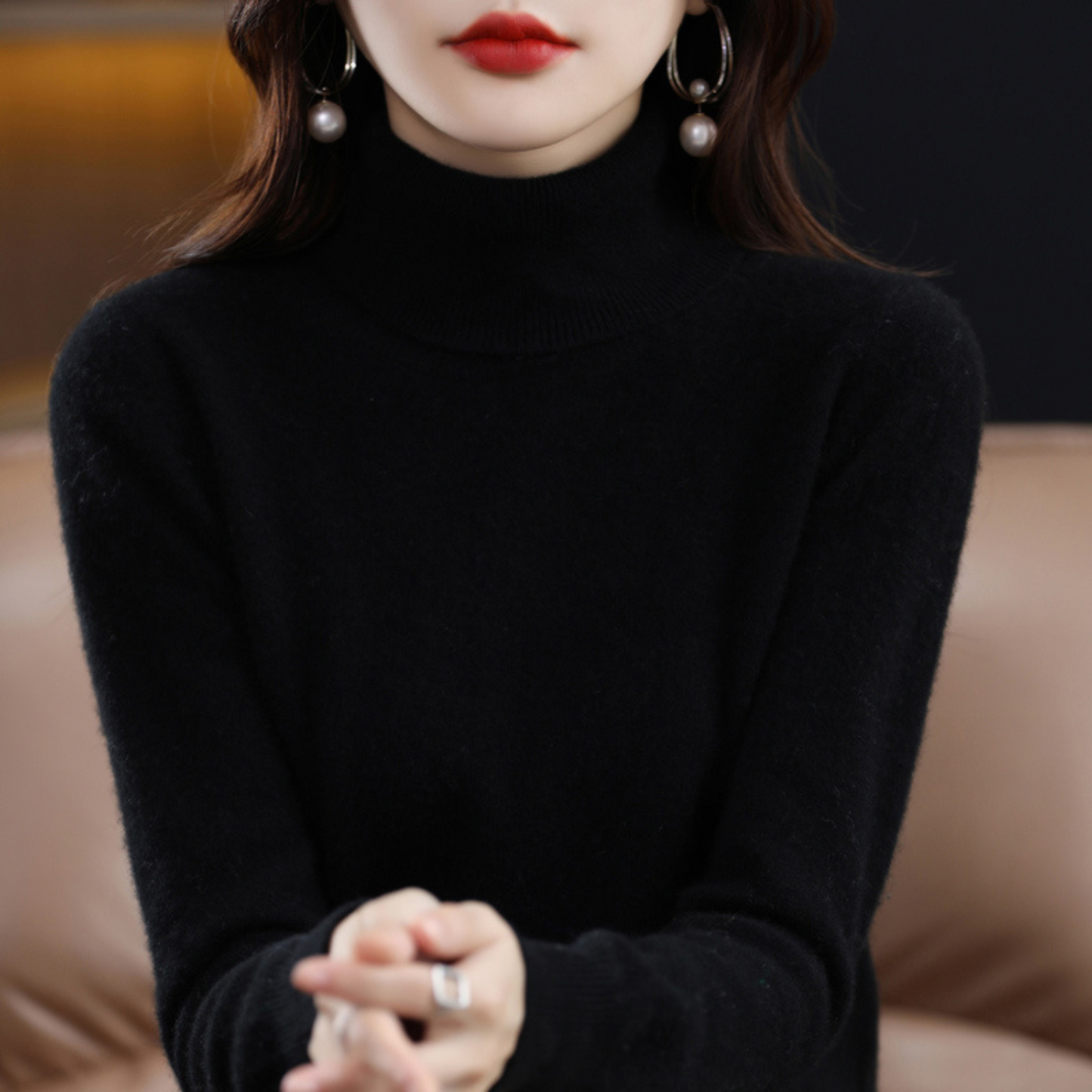 Dames Coltrui Zwart Regular Fit - Mode Vibes