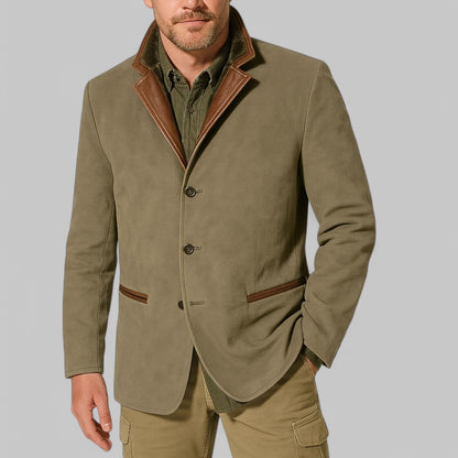 Raniero | Elegante giacca vintage in pelle