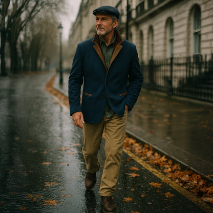 Raniero | Elegante giacca vintage in pelle