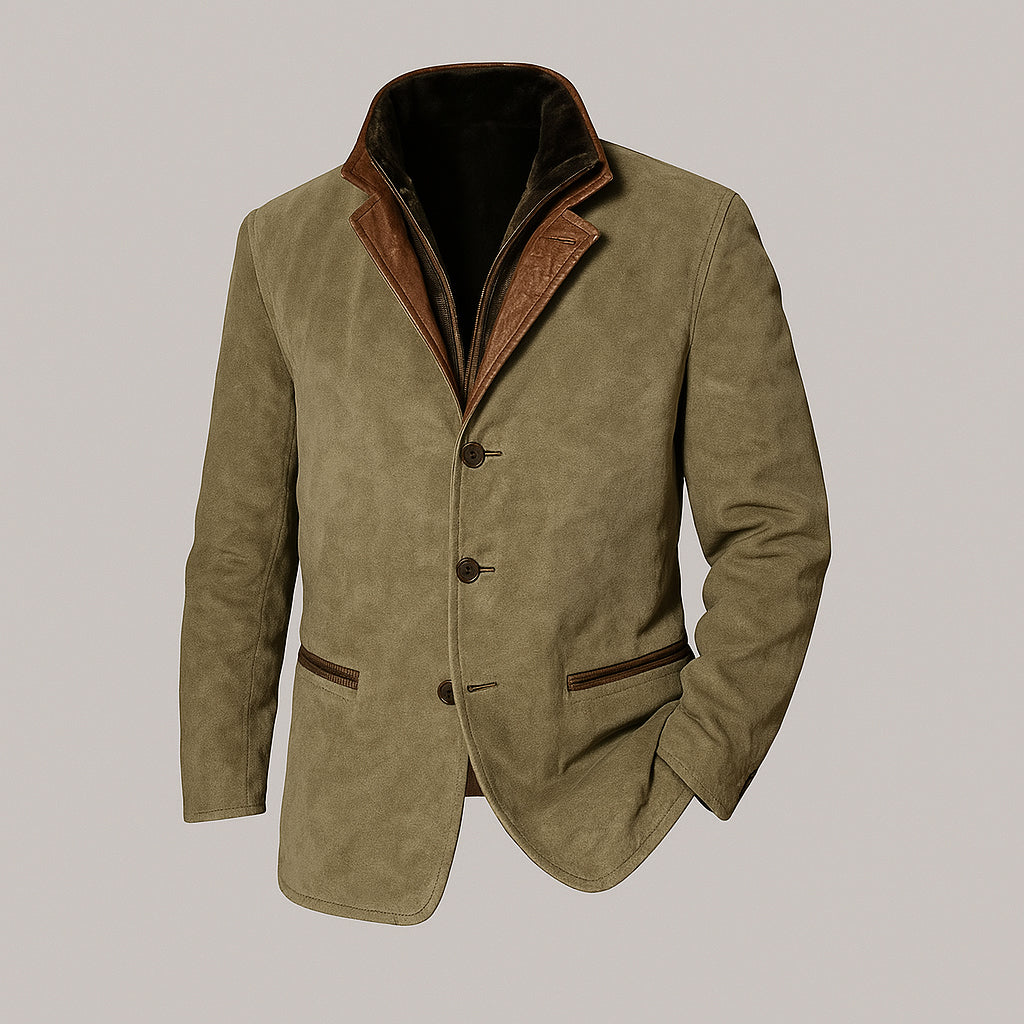 Raniero | Elegante giacca vintage in pelle