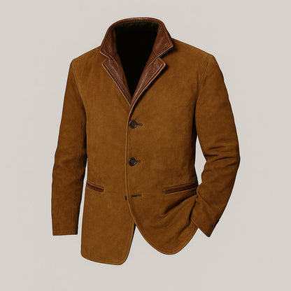Raniero | Elegante giacca vintage in pelle
