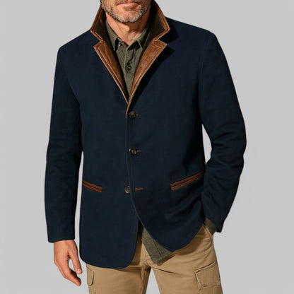Raniero | Elegante giacca vintage in pelle