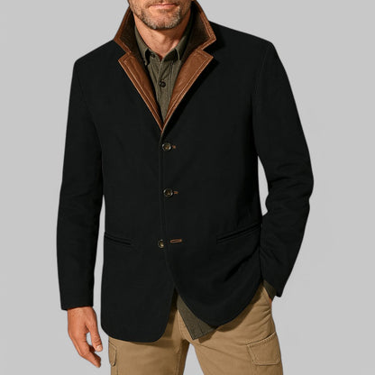 Raniero | Elegante giacca vintage in pelle