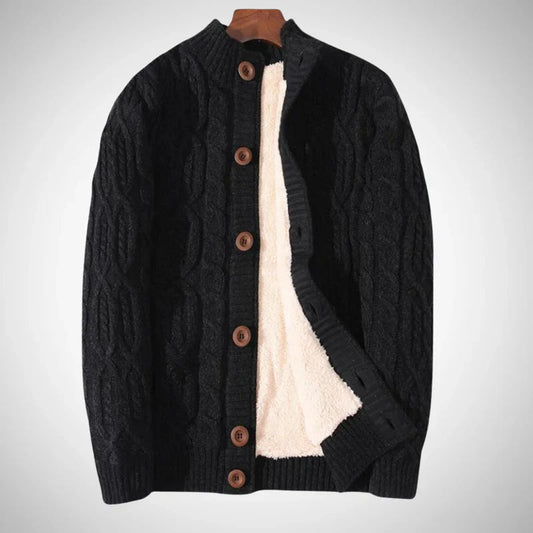 Dorian | Heren Vest – Warm, Comfortabel & Tijdloos Kabelpatroon 0