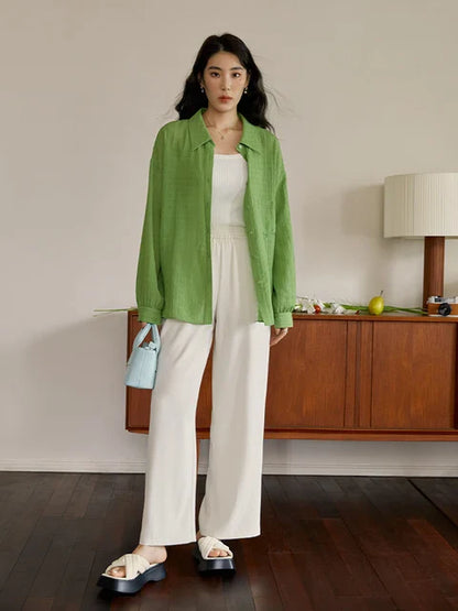 Dushu Zomerse Rechte Broek