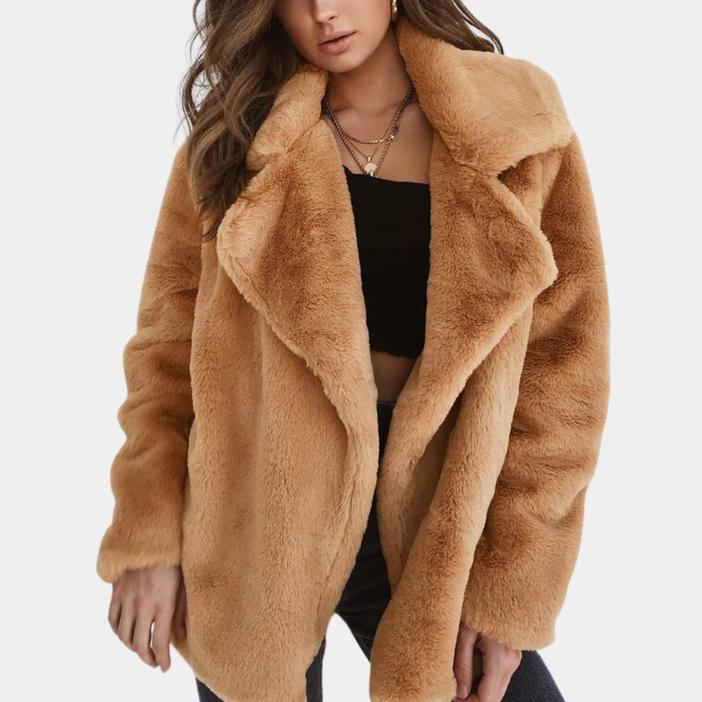 Teddyjas Dames Warme Winterjas Zacht en Stijlvol - Mode Vibes