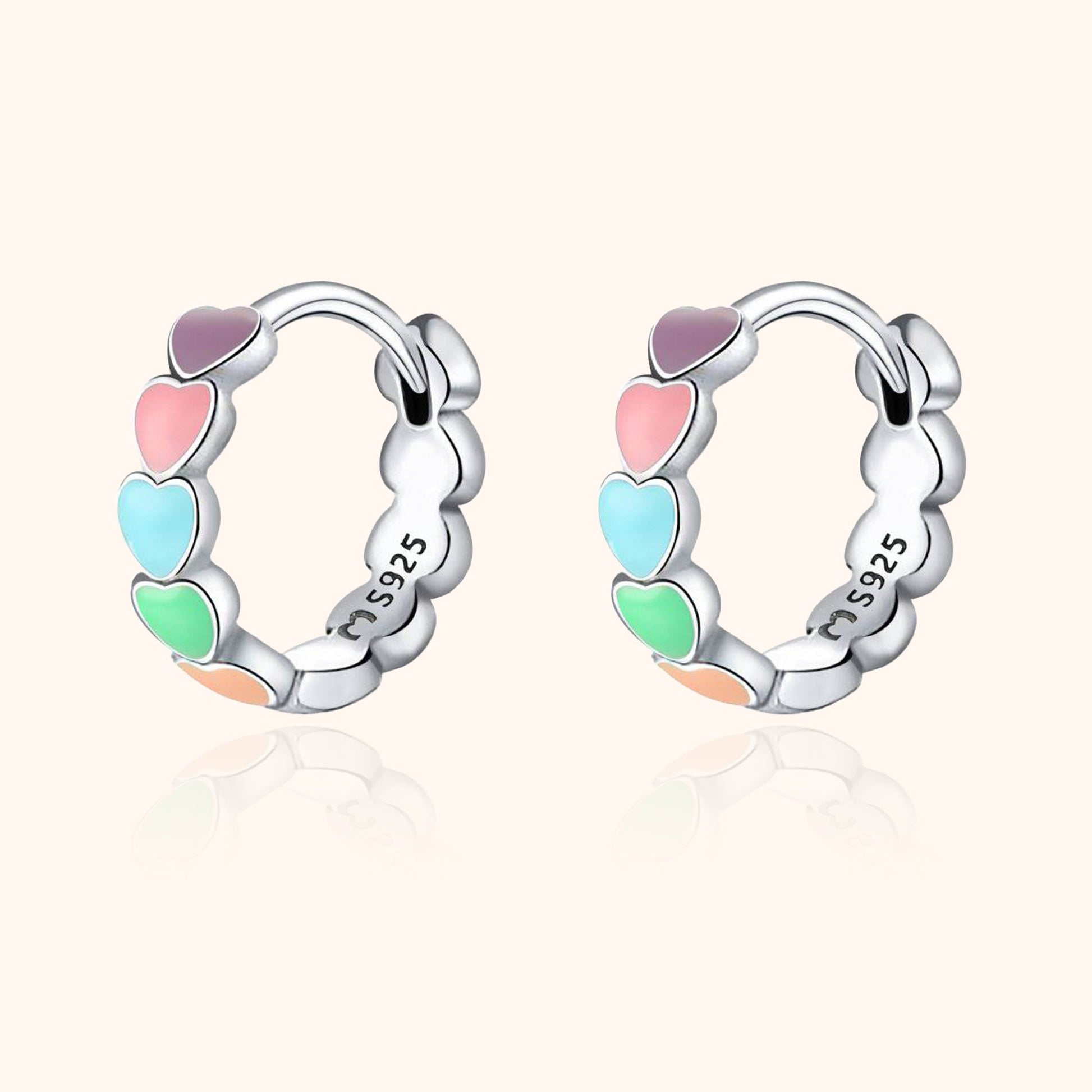 Kleurrijke Regenboog Oorbellen Celestina - Mode Vibes