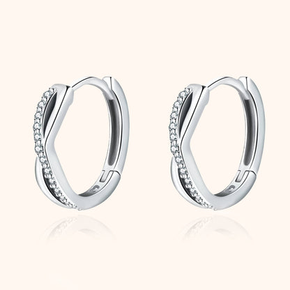Kruis Oorbellen Zilver Sophia Stijl