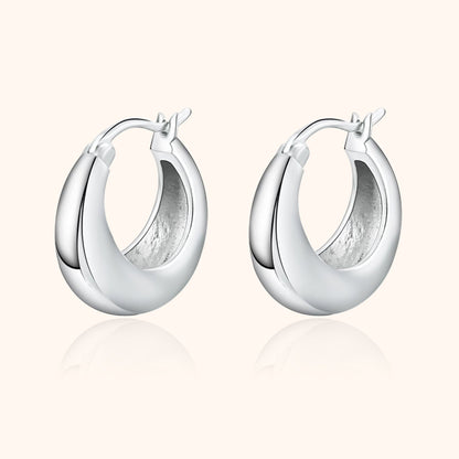 Klassieke Oorringen Isolde Elegante Design