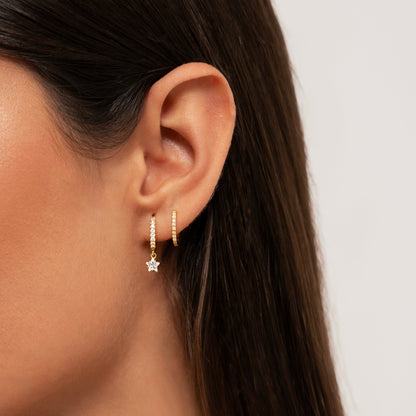 Zirkonia Oorringen Glanzend en Elegant