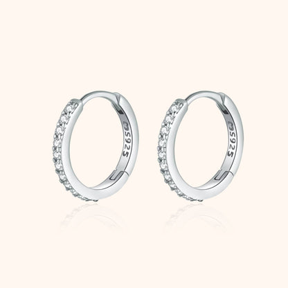 Zirkonia Oorringen Glanzend en Elegant