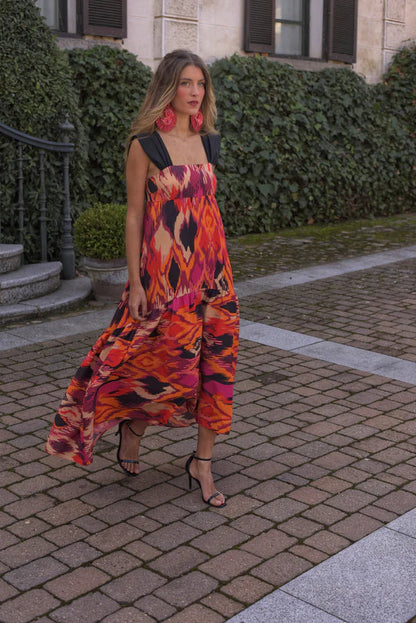 Dames Maxi-jurk Lichtgewicht Zwierig Romantische Stijl