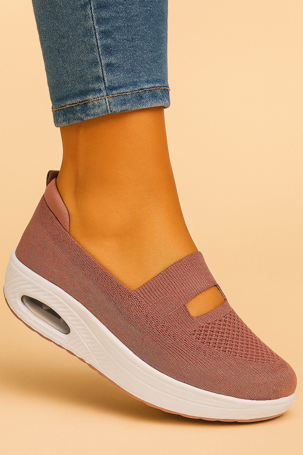 Dames Comfortabele Orthopedische Sneaker Wedge Ballerina - Mode Vibes