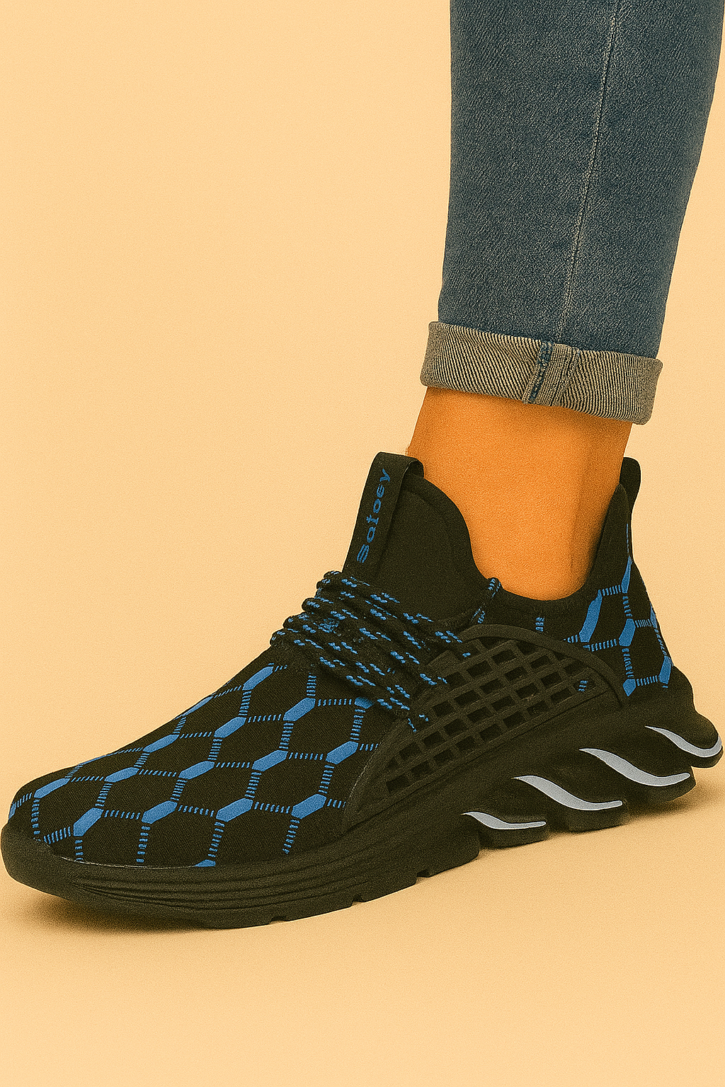Dames Werk Sneaker Orthopedisch Comfortabel Edrisia