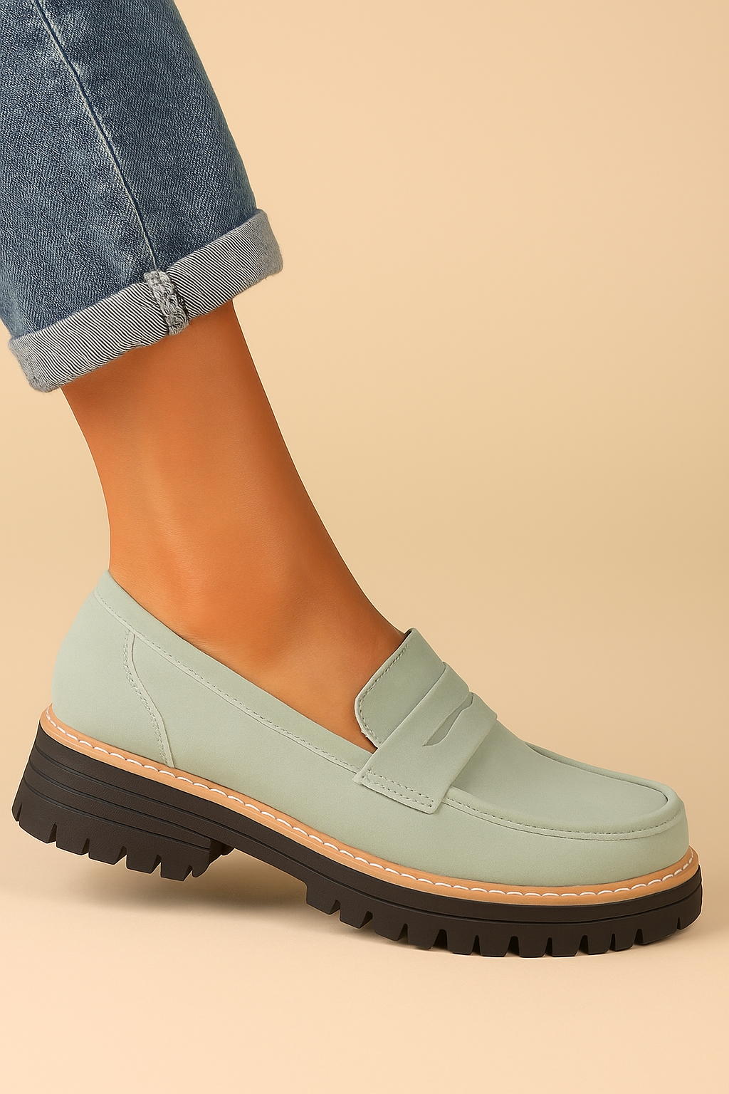Dames Loafer Comfortabel Orthopedisch Instapschoen - Mode Vibes