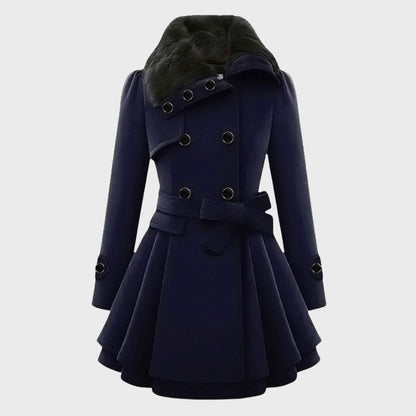 Elegante Jas voor Vrouw Warm en Stijlvol