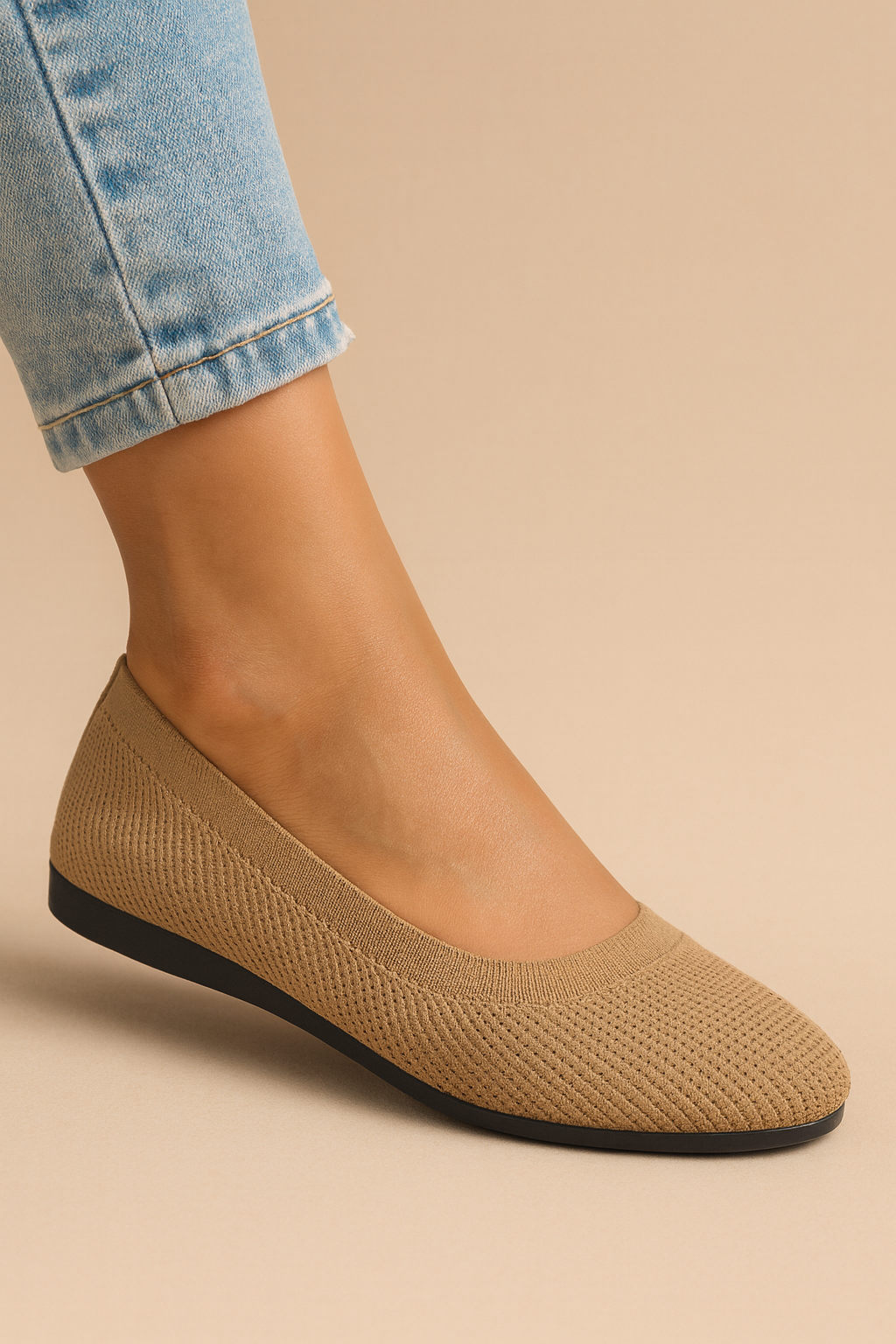 Dames Ballerina's Zachte Comfortabele Pasvorm Elza - Mode Vibes