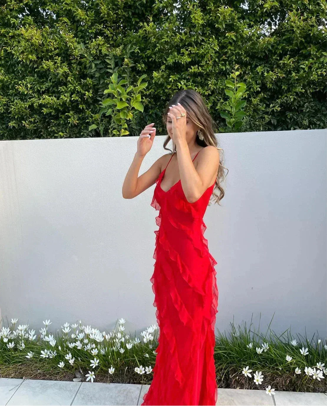 Mara | Abito Maxi Senza Spalline Elegante 3