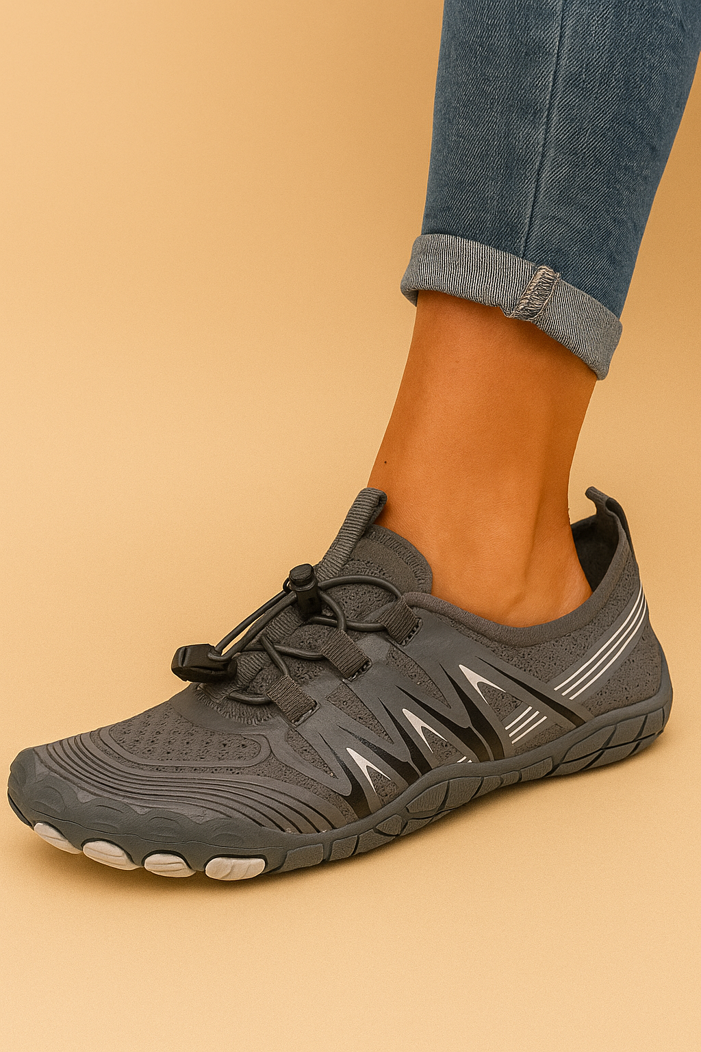 Dames Outdoor Sneaker Ademend en Flexibel voor Wandelen