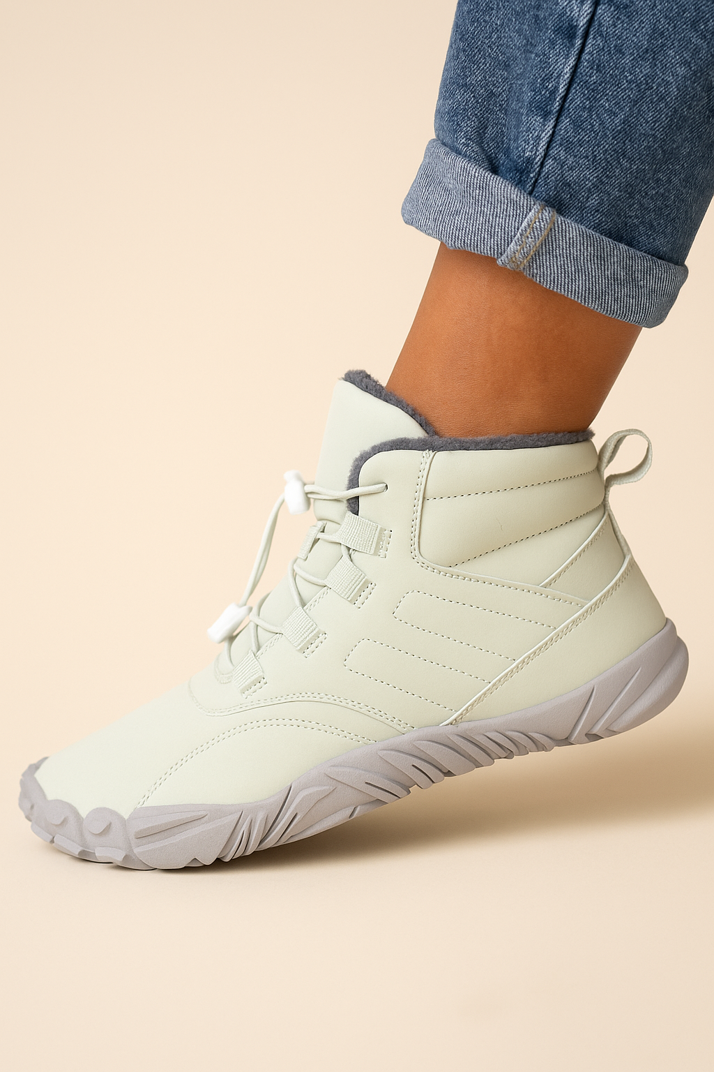 Dames Comfort Sneaker Gevoerd Orthopedisch met Antislip Zool - Mode Vibes