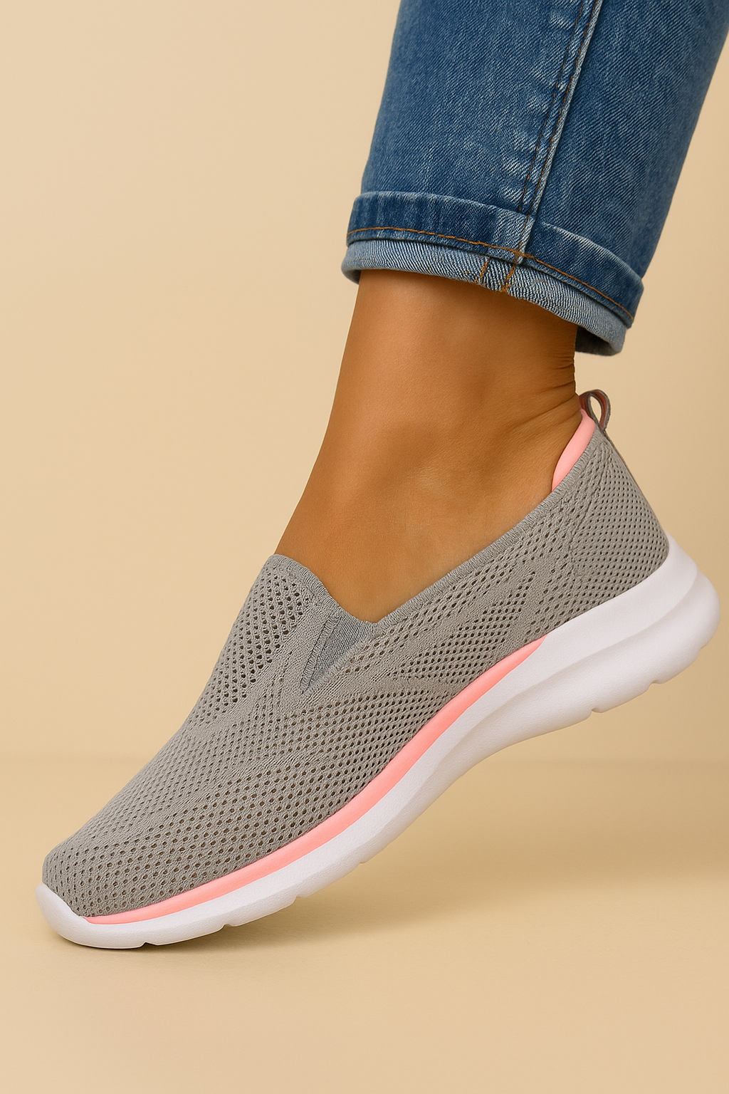 Dames Orthopedische Slip-On Sneaker Comfortabel - Mode Vibes