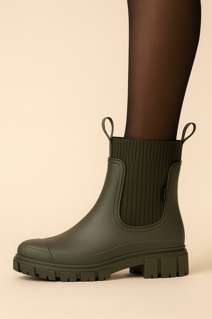 Dames Regenlaarzen Waterdicht Antislip Zool Estelle - Mode Vibes