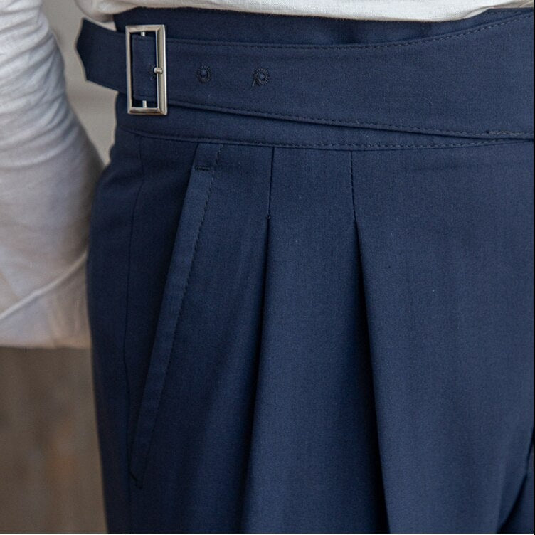 Heren Broek Casual met Gesp voor Dagelijks Gebruik