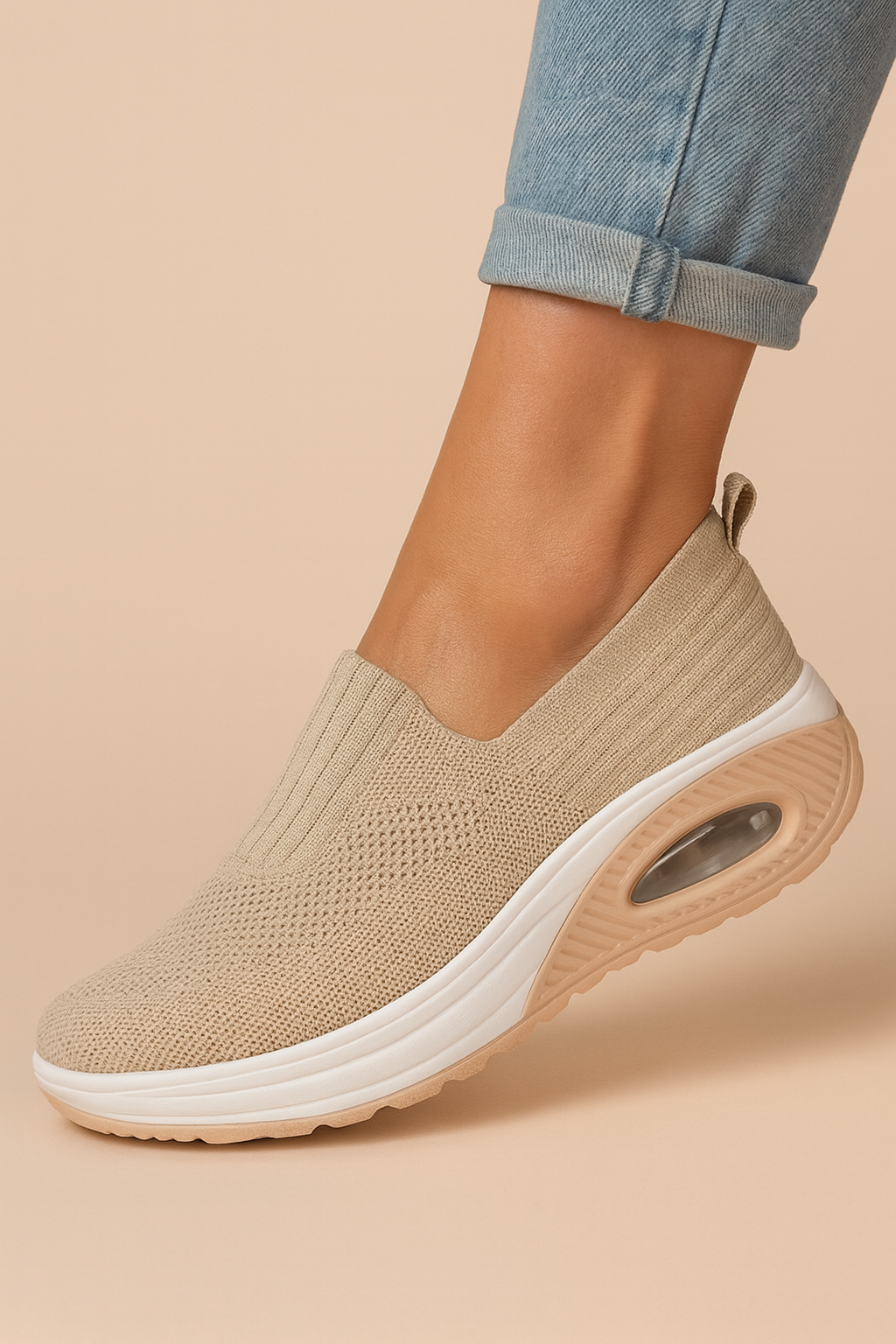 Dames Orthopedische Sneakers Comfortabele Slip-On Loopschoenen