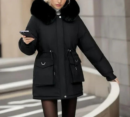 Elegante Winterjas voor Vrouw Warm en Stijlvol